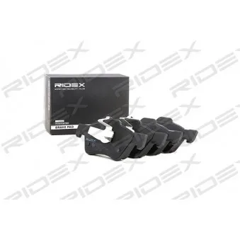 Jeu de 4 plaquettes de frein avant RIDEX OEM 4641690