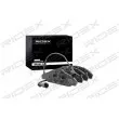 RIDEX 402B0578 - Jeu de 4 plaquettes de frein avant