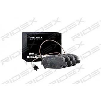 Jeu de 4 plaquettes de frein arrière RIDEX OEM 77365858