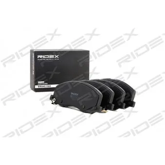 Jeu de 4 plaquettes de frein avant RIDEX OEM 13237752