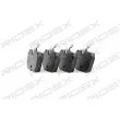 RIDEX 402B0646 - Jeu de 4 plaquettes de frein arrière