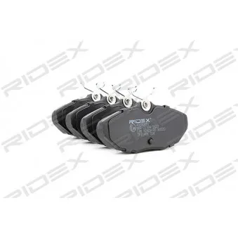 Jeu de 4 plaquettes de frein arrière RIDEX OEM C2C8342