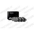 RIDEX 402B0669 - Jeu de 4 plaquettes de frein avant