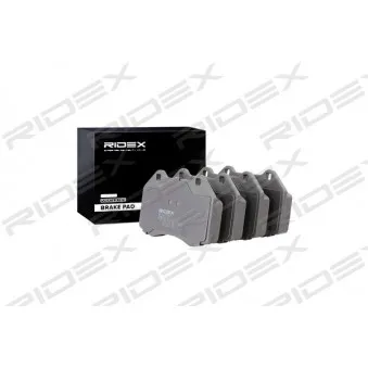 Jeu de 4 plaquettes de frein avant RIDEX OEM 7701208218