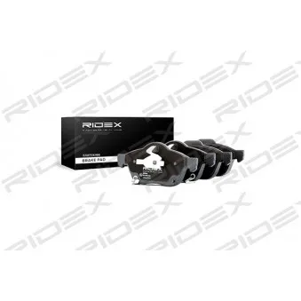 Jeu de 4 plaquettes de frein avant RIDEX OEM 0446505070