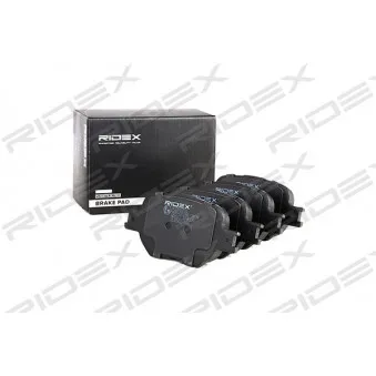 Jeu de 4 plaquettes de frein avant RIDEX OEM 044652B040