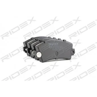 Jeu de 4 plaquettes de frein avant RIDEX OEM 425067