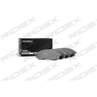 Jeu de 4 plaquettes de frein avant RIDEX OEM D1060VK100