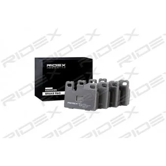 RIDEX 402B0783 - Jeu de 4 plaquettes de frein arrière