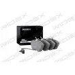RIDEX 402B0796 - Jeu de 4 plaquettes de frein avant