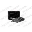 RIDEX 402B0854 - Jeu de 4 plaquettes de frein avant