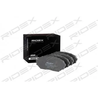 Jeu de 4 plaquettes de frein avant RIDEX OEM NAY03323ZB