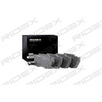 Jeu de 4 plaquettes de frein avant RIDEX OEM 45022SH3306