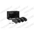 RIDEX 402B0894 - Jeu de 4 plaquettes de frein avant