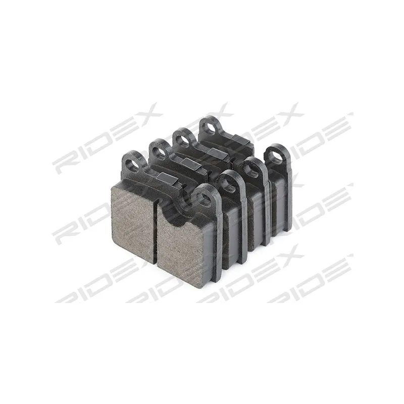 Jeu de 4 plaquettes de frein avant RIDEX 402B0924 - Visuel 1