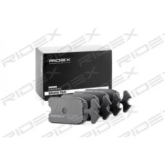 Jeu de 4 plaquettes de frein avant RIDEX OEM 75516220