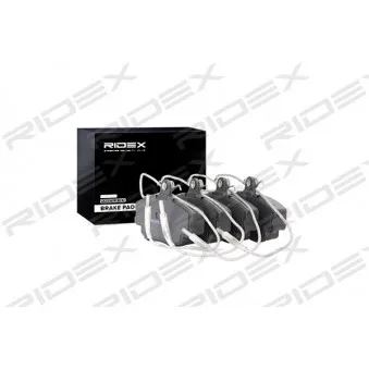 Jeu de 4 plaquettes de frein avant RIDEX OEM 7701203777