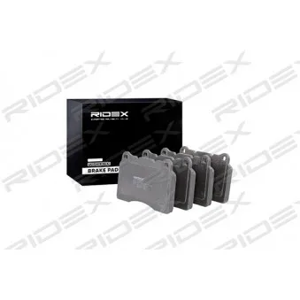 Jeu de 4 plaquettes de frein avant RIDEX OEM 410603303R