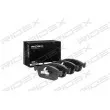 RIDEX 402B1008 - Jeu de 4 plaquettes de frein avant
