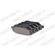 RIDEX 402B1034 - Jeu de 4 plaquettes de frein avant