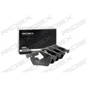 Jeu de 4 plaquettes de frein avant RIDEX OEM 272343