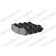 RIDEX 402B1050 - Jeu de 4 plaquettes de frein avant