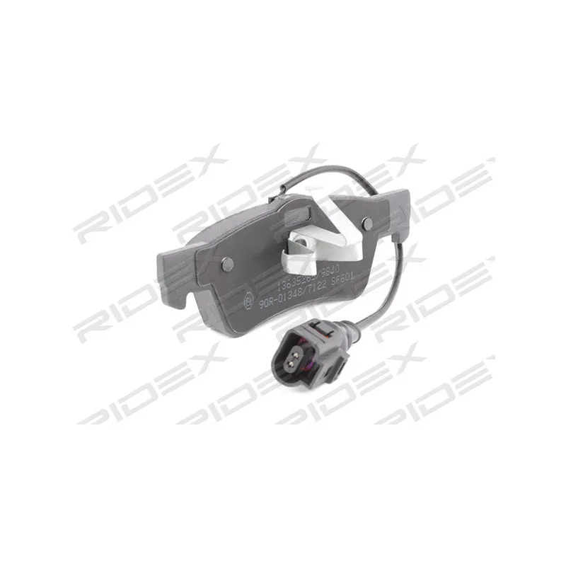 Jeu de 4 plaquettes de frein arrière RIDEX 402B1091 - Visuel 1