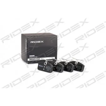 Jeu de 4 plaquettes de frein arrière RIDEX OEM 440608195R