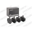 RIDEX 402B1282 - Jeu de 4 plaquettes de frein avant