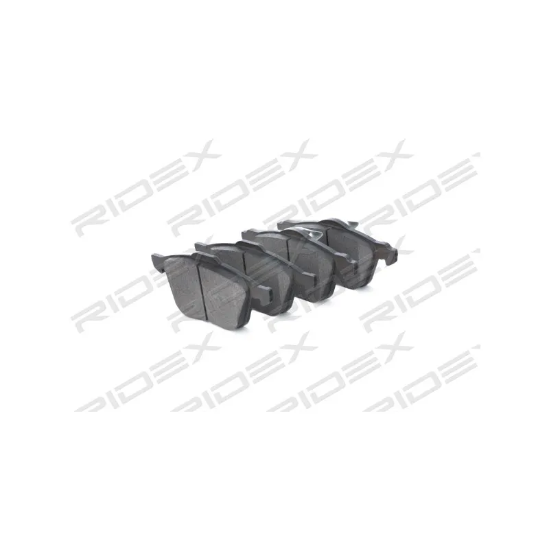 Jeu de 4 plaquettes de frein avant RIDEX 402B1290 - Visuel 2