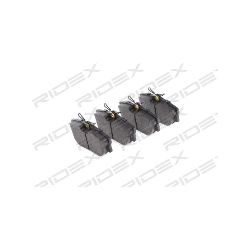 Jeu de 4 plaquettes de frein avant RIDEX 402B1313 - Visuel 1