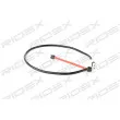 RIDEX 407W0129 - Contact d'avertissement, usure des plaquettes de frein