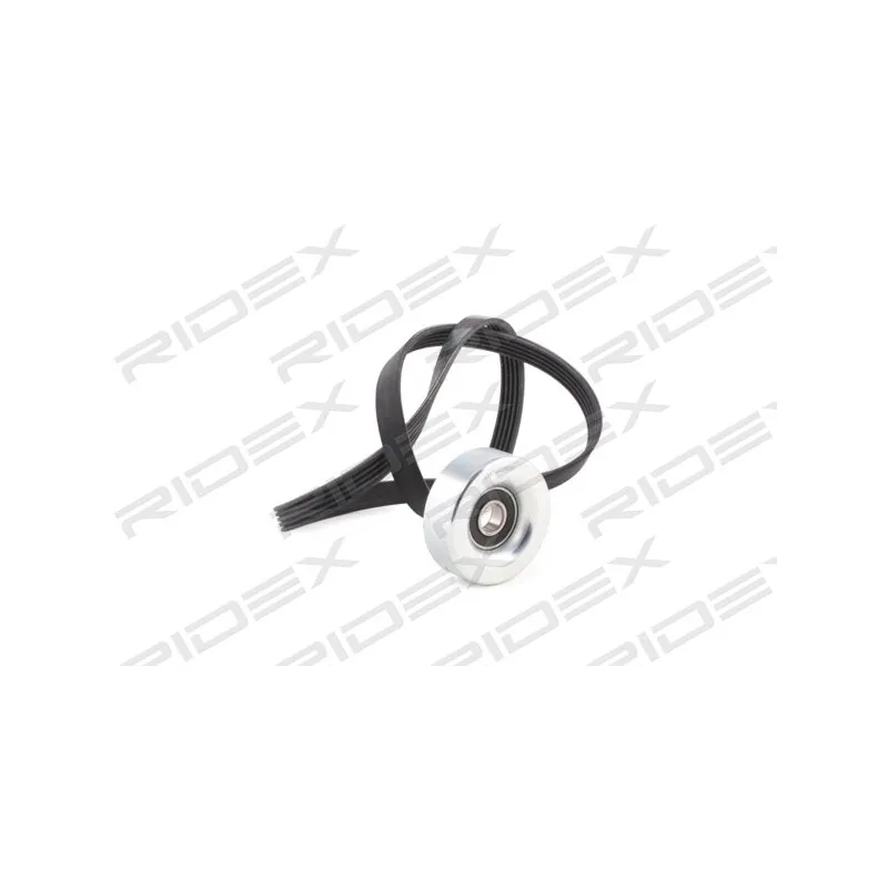 Jeu de courroies trapézoïdales à nervures RIDEX 542R0215 - Visuel 1
