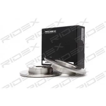 Jeu de 2 disques de frein arrière RIDEX OEM 9117772