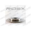 RIDEX 82B0013 - Jeu de 2 disques de frein arrière