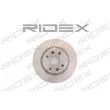 RIDEX 82B0016 - Jeu de 2 disques de frein avant