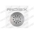 RIDEX 82B0018 - Jeu de 2 disques de frein arrière