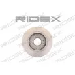 RIDEX 82B0020 - Jeu de 2 disques de frein arrière