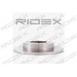 RIDEX 82B0023 - Jeu de 2 disques de frein arrière