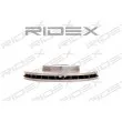 RIDEX 82B0024 - Jeu de 2 disques de frein avant