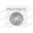 RIDEX 82B0030 - Jeu de 2 disques de frein arrière