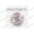 RIDEX 82B0036 - Jeu de 2 disques de frein arrière
