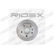 RIDEX 82B0038 - Jeu de 2 disques de frein arrière