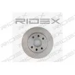 RIDEX 82B0042 - Jeu de 2 disques de frein avant
