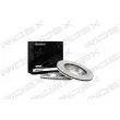 RIDEX 82B0051 - Jeu de 2 disques de frein avant