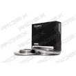 RIDEX 82B0052 - Jeu de 2 disques de frein avant