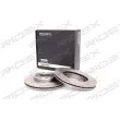 RIDEX 82B0056 - Jeu de 2 disques de frein avant