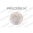 RIDEX 82B0056 - Jeu de 2 disques de frein avant