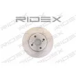 RIDEX 82B0058 - Jeu de 2 disques de frein avant