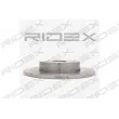 RIDEX 82B0087 - Jeu de 2 disques de frein arrière